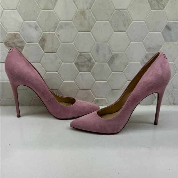 Sam Edelman | Shoes | Sam Edelman Danna Pink Suede Stiletto  Sam Edelman Danna Blush Pink Suede Stilleto Heels Heels Size 8.5